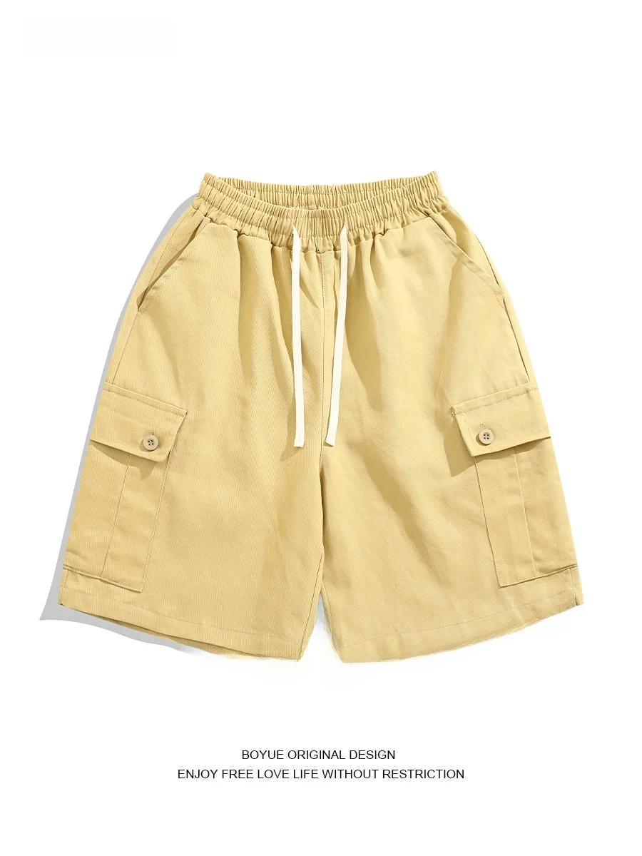 Boyue Casual Workwear orts Five-ket ex Summer New Sle Street Faion Youthful Straight Leg Mid-Waist Basic Color
Boyue Casual Workwear orts Five-ket ex Summer New Sle Street Faion Youthful Straight Leg Mid-Waist Basic Color