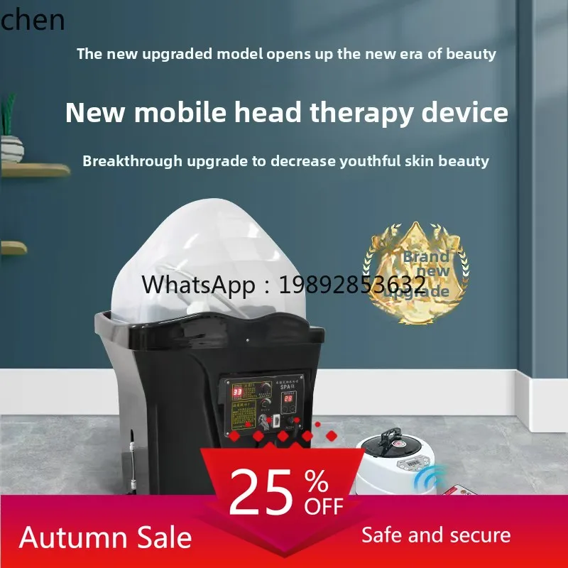 Mobile Head Therapy Instrument Six-dimensional Head Massage Water Circulation Fumigation Instrument
Mobile Head Therapy Instrument Six-dimensional Head Massage Water Circulation Fumigation Instrument