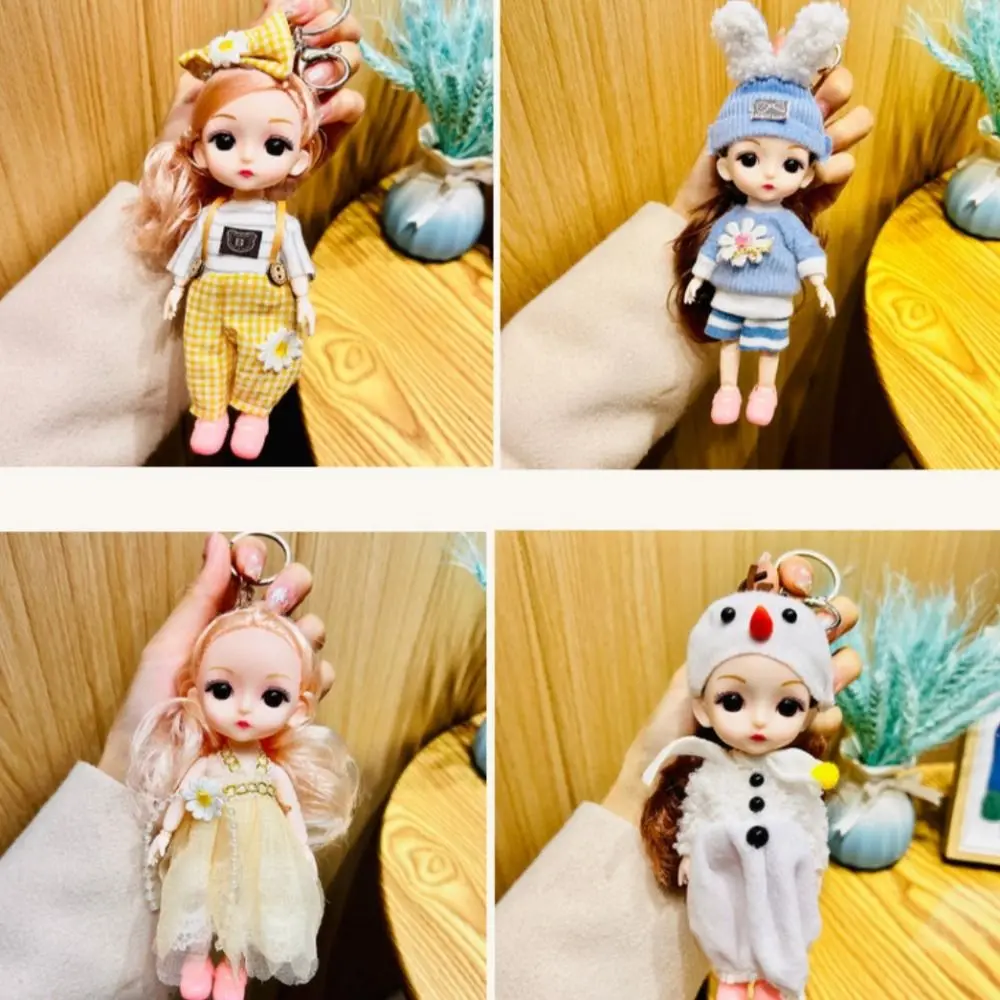 Multi-style Babi Girl Keychain Attractive Eyes with Hair Fully Dressed Babi Girl Pendant Cartoon Colorful Babi Girl Bag Charms
Multi-style Babi Girl Keychain Attractive Eyes with Hair Fully Dressed Babi Girl Pendant Cartoon Colorful Babi Girl Bag Charms