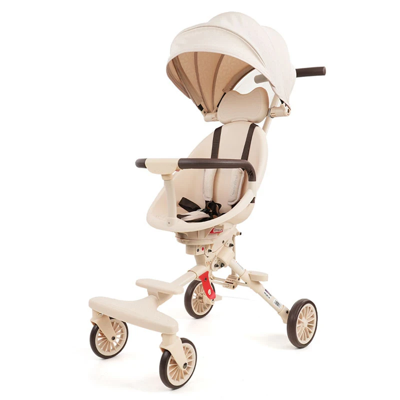 Customized Two-way Baby Stroller Baby Stroller High Landscape Multi-function One-click Folding Stroller
Customized Two-way Baby Stroller Baby Stroller High Landscape Multi-function One-click Folding Stroller