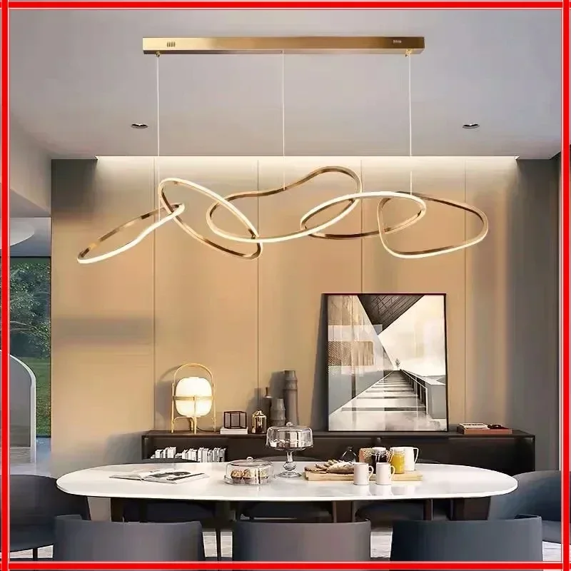 Modern Luxury LED Pendant Lights with Circular Interlocking Lighting Living Room Dining Room Caf É Decorative Lamp for Bedroom
Modern Luxury LED Pendant Lights with Circular Interlocking Lighting Living Room Dining Room Caf É Decorative Lamp for Bedroom