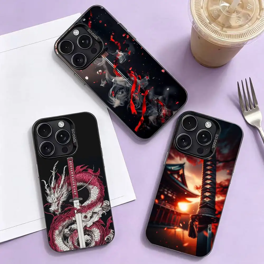 Cool Samurai Sword Phone Case For iPhone 17,16,15,14,13,12,11 Plus,Pro Max,XS,Colorful Silver Black Cover
Cool Samurai Sword Phone Case For iPhone 17,16,15,14,13,12,11 Plus,Pro Max,XS,Colorful Silver Black Cover