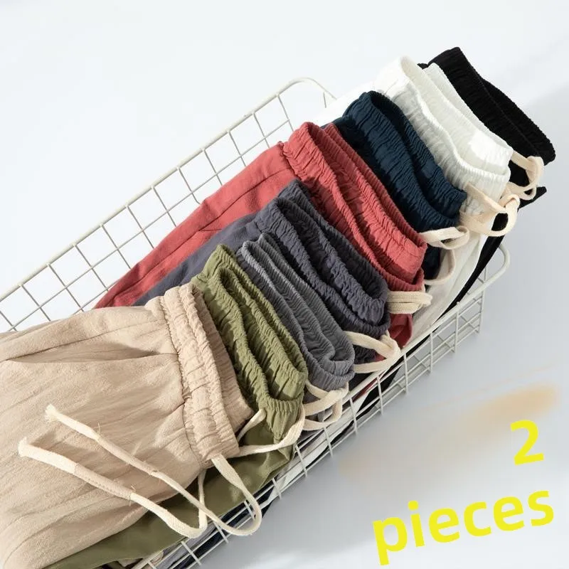 Spring Summer Thin Cotton Linen Pants Loose Large Size Casual Linen Men's Cuffed Pants Nine Point Pants Trendy Youth Energy S...
Spring Summer Thin Cotton Linen Pants Loose Large Size Casual Linen Men's Cuffed Pants Nine Point Pants Trendy Youth Energy S...