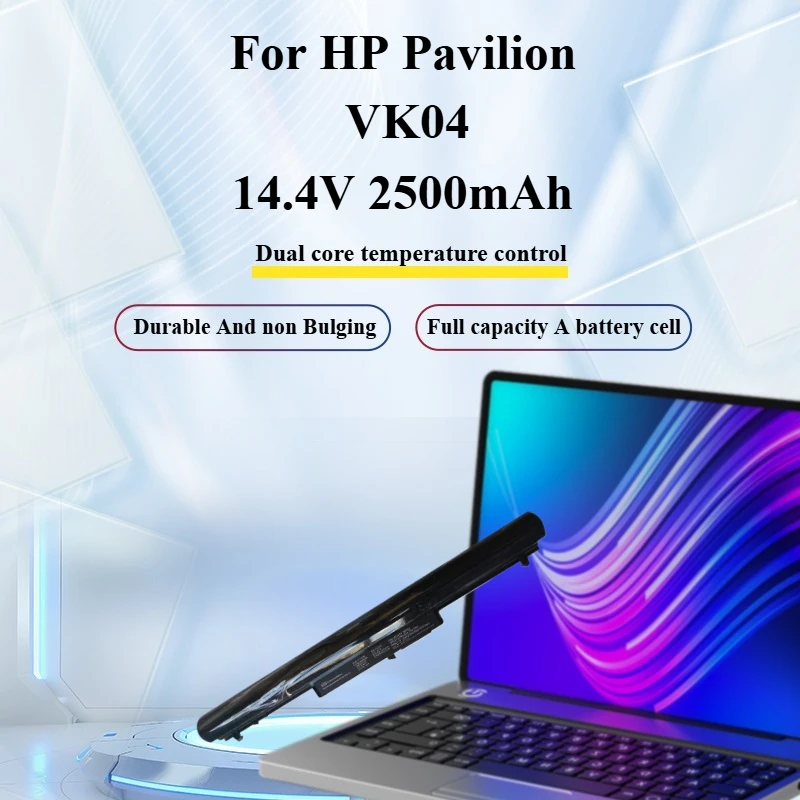 New VK04 Laptop Battery For HP Pavilion 14 M4 14Z 14T 15 15Z series TPN-Q113 Q114 Q115 242 G1 G2 HSTNN-YB4D DB4D 695192-001
New VK04 Laptop Battery For HP Pavilion 14 M4 14Z 14T 15 15Z series TPN-Q113 Q114 Q115 242 G1 G2 HSTNN-YB4D DB4D 695192-001