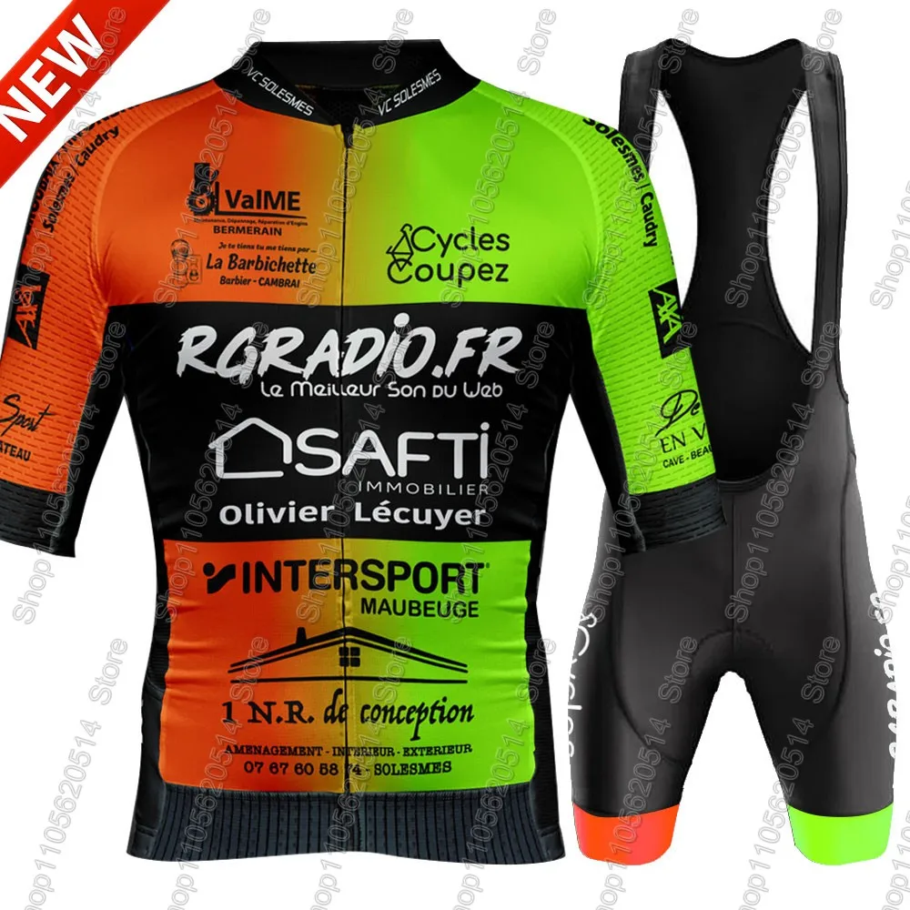 Vélo Club de Solesmes 2026 Cycling Jersey Set Summer France Clothing Men Road Bike Shirts Suit Bicycle bib Shorts MTB MaillotVél
Vélo Club de Solesmes 2026 Cycling Jersey Set Summer France Clothing Men Road Bike Shirts Suit Bicycle bib Shorts MTB MaillotVél