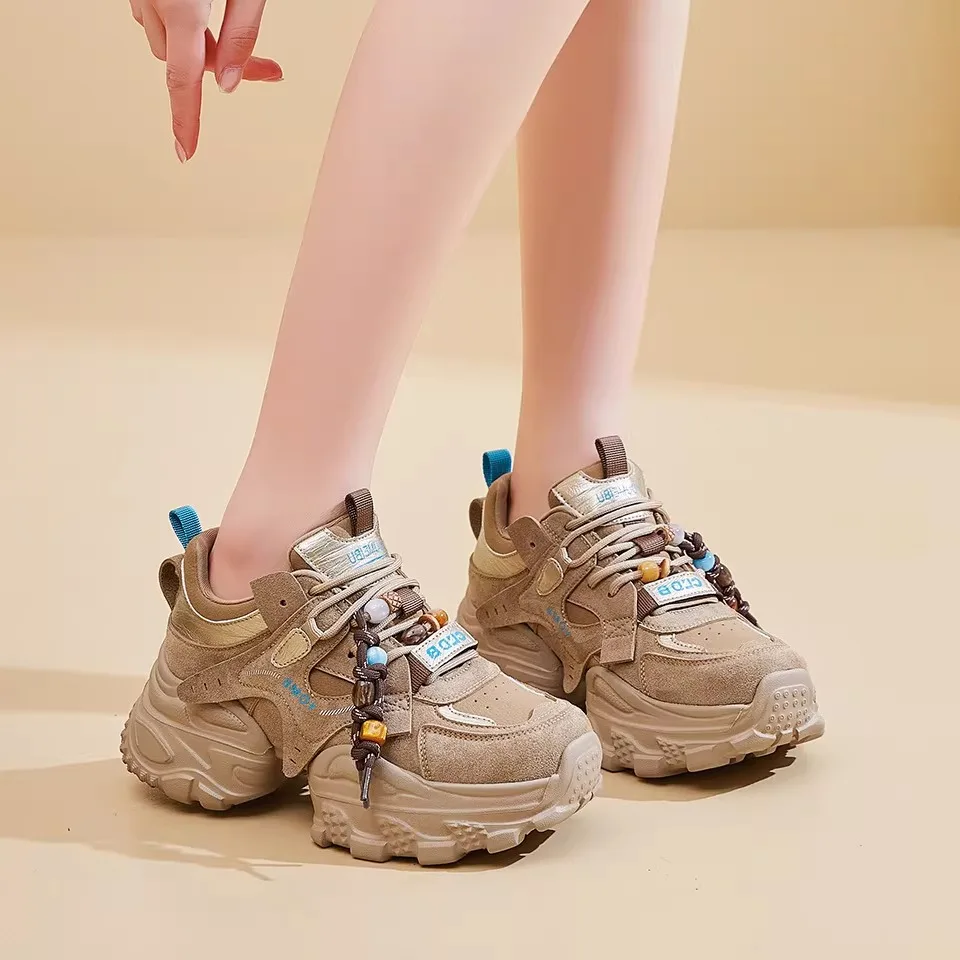 Women's Dad Shoes Thick Bottom Sports Shoes Korean Version New Style Casual Fashion Leather Shoes Low Cut Business Casual Shoes
Women's Dad Shoes Thick Bottom Sports Shoes Korean Version New Style Casual Fashion Leather Shoes Low Cut Business Casual Shoes