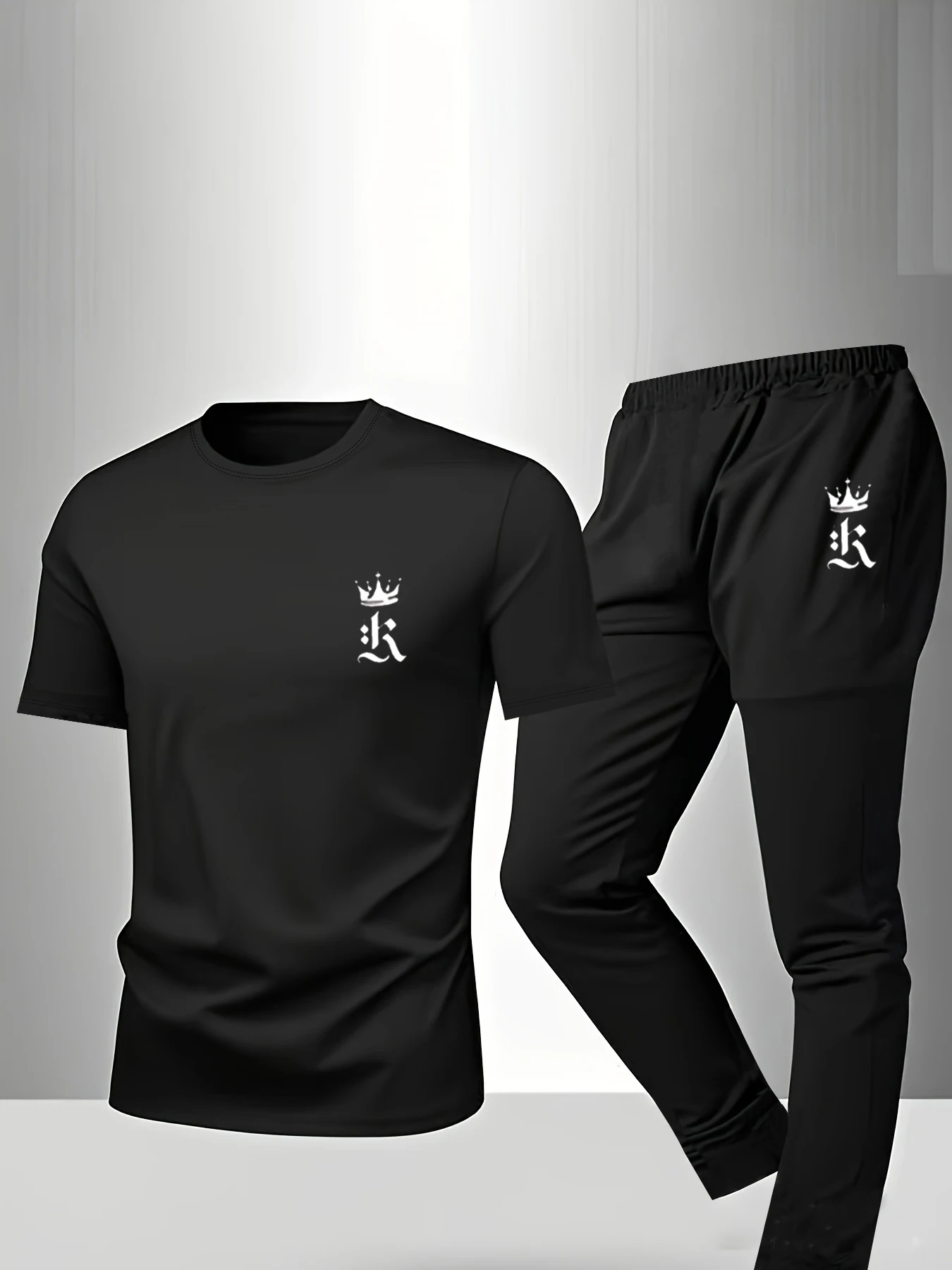 2-piece men's sleepwear spring and summer short sleeved pants fashionable and trendy geometric pattern printed home suit set
2-piece men's sleepwear spring and summer short sleeved pants fashionable and trendy geometric pattern printed home suit set