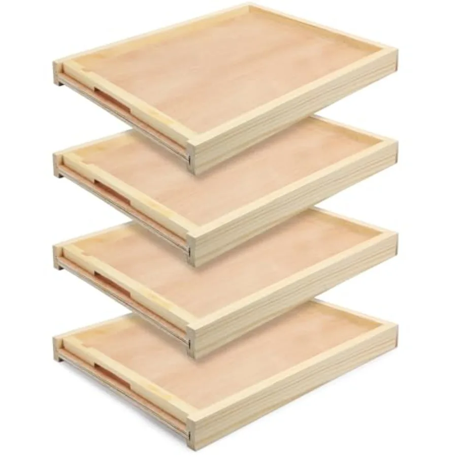 Beekeeping supplies: wooden beehive bottom board with screened base red entrance reducer 10-frame design for hive ventilation a
Beekeeping supplies: wooden beehive bottom board with screened base red entrance reducer 10-frame design for hive ventilation a