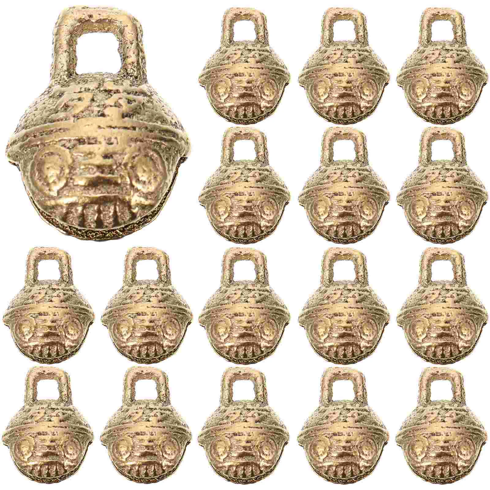 30 Pcs Pure Copper Vintage Bells 11mm Small Decorative Bell Charms for Bracelets Necklaces Crafts Pet naments Home Decor
30 Pcs Pure Copper Vintage Bells 11mm Small Decorative Bell Charms for Bracelets Necklaces Crafts Pet naments Home Decor