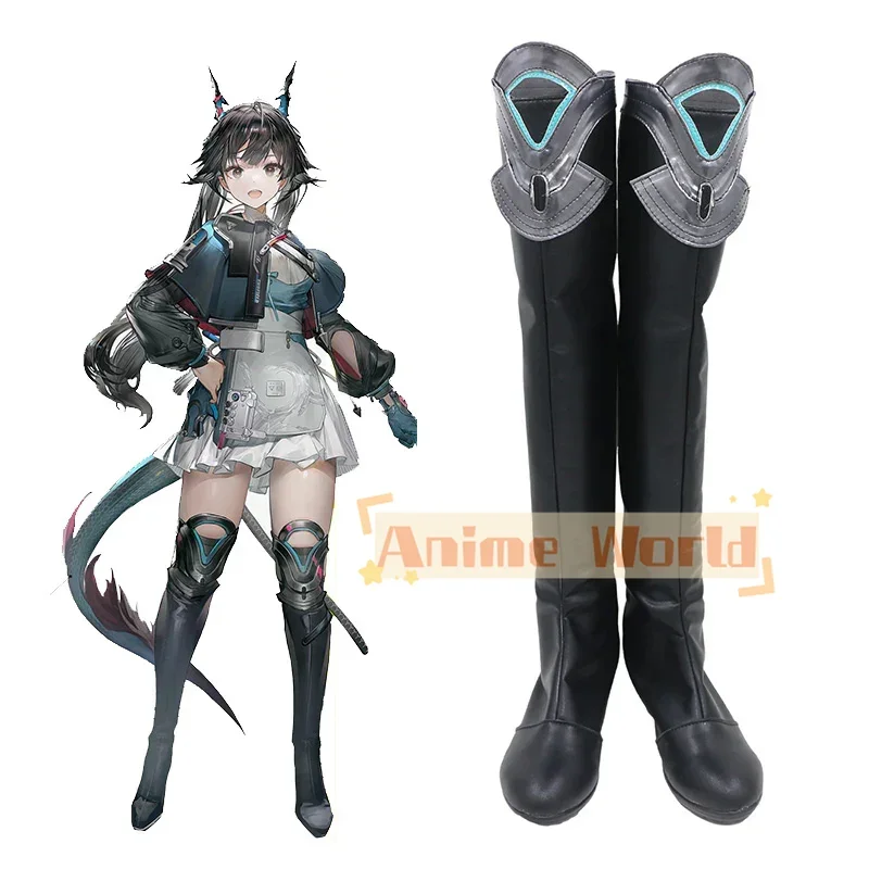 Arknights Chen Qianyu Shoes Cosplay Boots Custom-made Halloween Carnival Party Props
Arknights Chen Qianyu Shoes Cosplay Boots Custom-made Halloween Carnival Party Props
