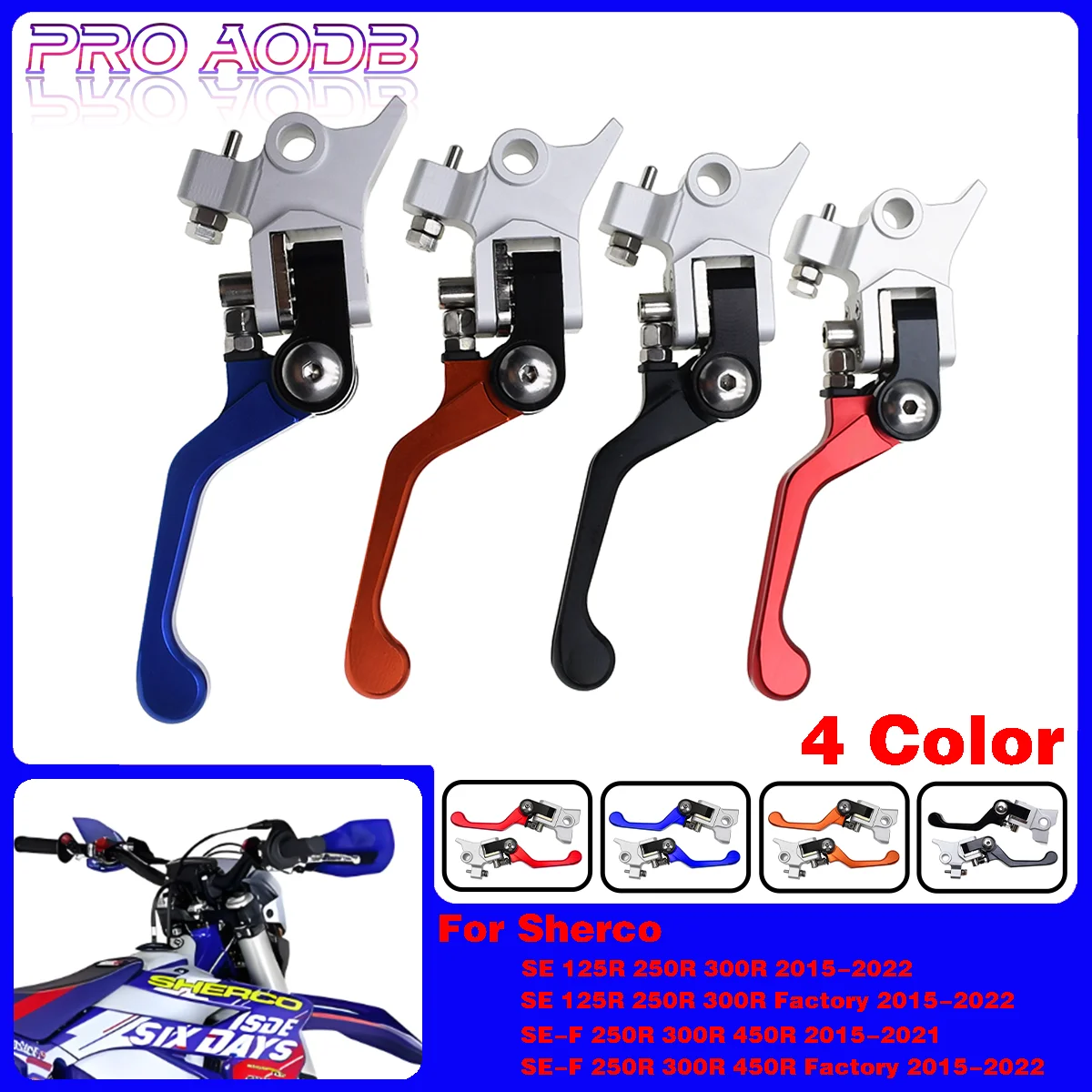For Sherco SE125R SE250R SE300R SEF250R SEF300R SEF450R Factory2015 2016 2017 2018 2019 2020 2021 2022 Clutch Brake Lever Handle
For Sherco SE125R SE250R SE300R SEF250R SEF300R SEF450R Factory2015 2016 2017 2018 2019 2020 2021 2022 Clutch Brake Lever Handle