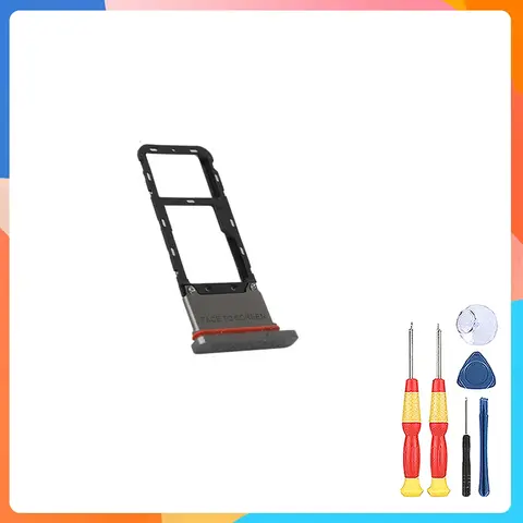 Nuovo Vassoio Della Scheda SIM Vassoio Slot Per Scheda SIM Parti di Ricambio Perfette Strumenti Gratuiti Per Blackview BV6100 BV7100 BV7200 BV9700 Pro BV9900
