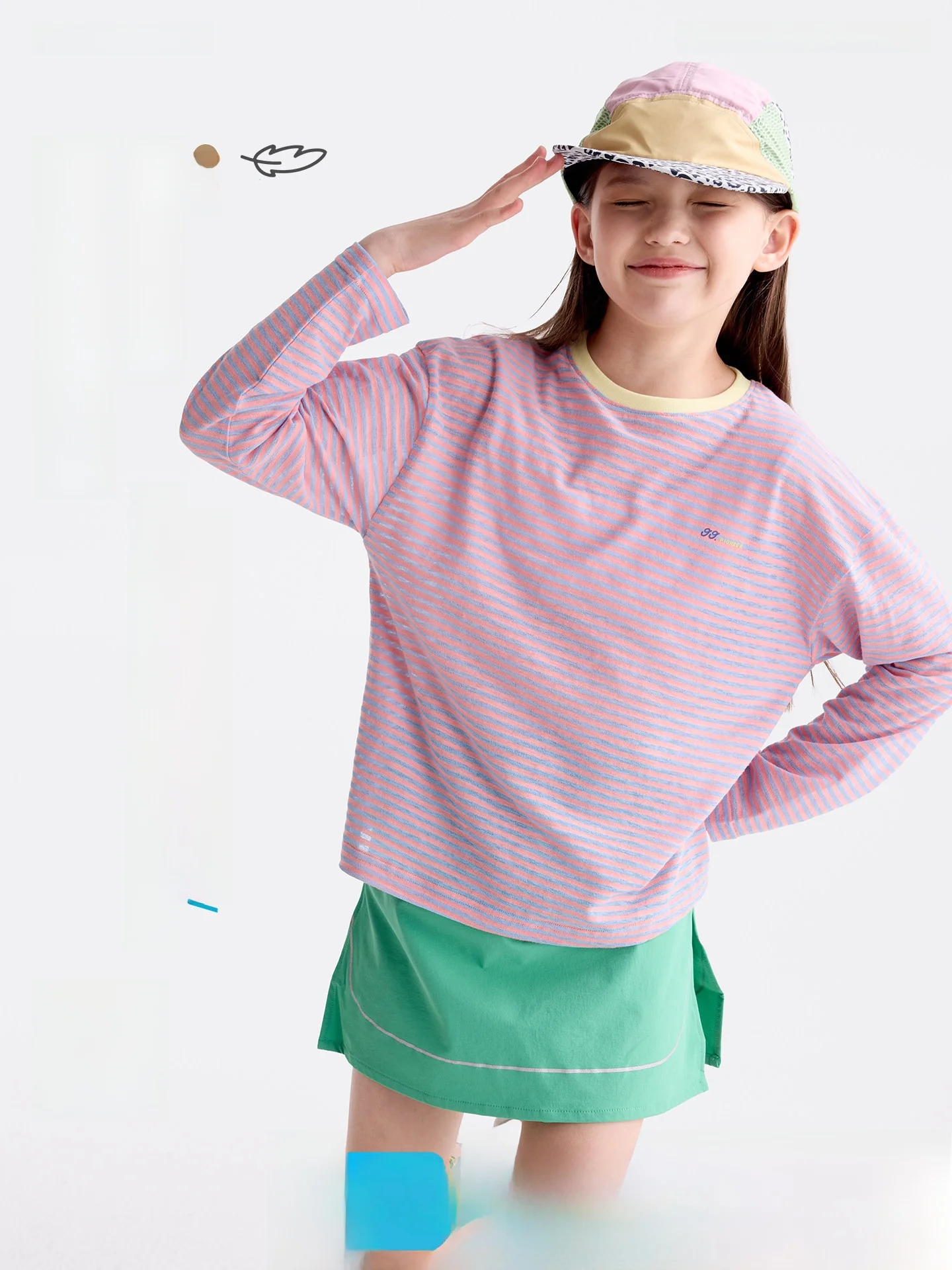 Purrfect Diary Striped Long Sleeve T-Shirt for Kids Breathable Casual Style Spring Summer Unisex Clothing Versatile Children'...
Purrfect Diary Striped Long Sleeve T-Shirt for Kids Breathable Casual Style Spring Summer Unisex Clothing Versatile Children'...