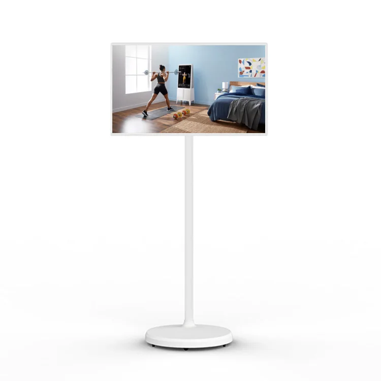 21.5 Inch Portable TV Floor Standing Smart Interactive Touch Screen Monitor USB Interface LCD Display Fitness Mirrors
21.5 Inch Portable TV Floor Standing Smart Interactive Touch Screen Monitor USB Interface LCD Display Fitness Mirrors