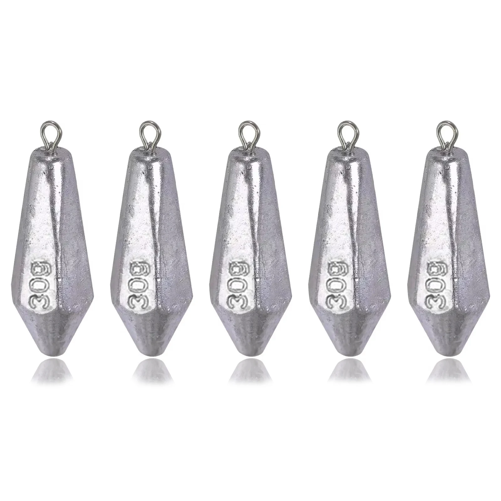 5pcs Fishing Sinkers 20g 30g 40g 60g Lead Weights Kits Hexagonal Shape Freshwater Sea Fishing Leads Sinker Drop Shot
5pcs Fishing Sinkers 20g 30g 40g 60g Lead Weights Kits Hexagonal Shape Freshwater Sea Fishing Leads Sinker Drop Shot