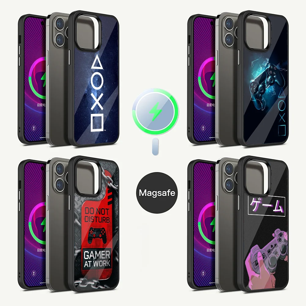 Game Console Gamepad Phone Case For iPhone 16,15,14,13,12,11,Plus,Pro,Max Mini Magsafe Magnetic Wireless Charging
Game Console Gamepad Phone Case For iPhone 16,15,14,13,12,11,Plus,Pro,Max Mini Magsafe Magnetic Wireless Charging
