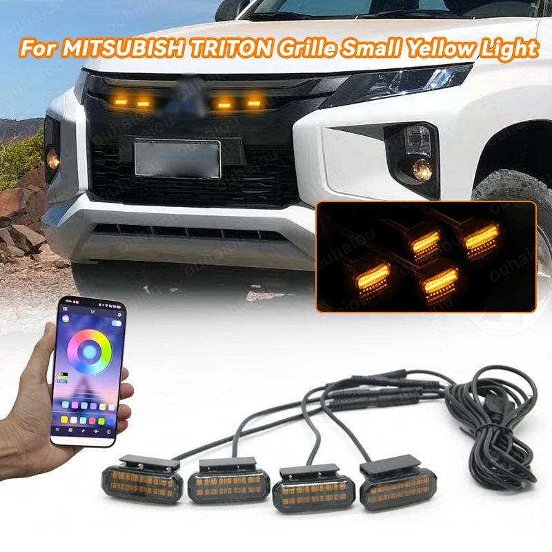 For MITSUBISH TRITON 18 LED Front Grille Light Car Daytime Running Light Wheel Eyebrow Lamp For Pickup Offroad 12V
For MITSUBISH TRITON 18 LED Front Grille Light Car Daytime Running Light Wheel Eyebrow Lamp For Pickup Offroad 12V