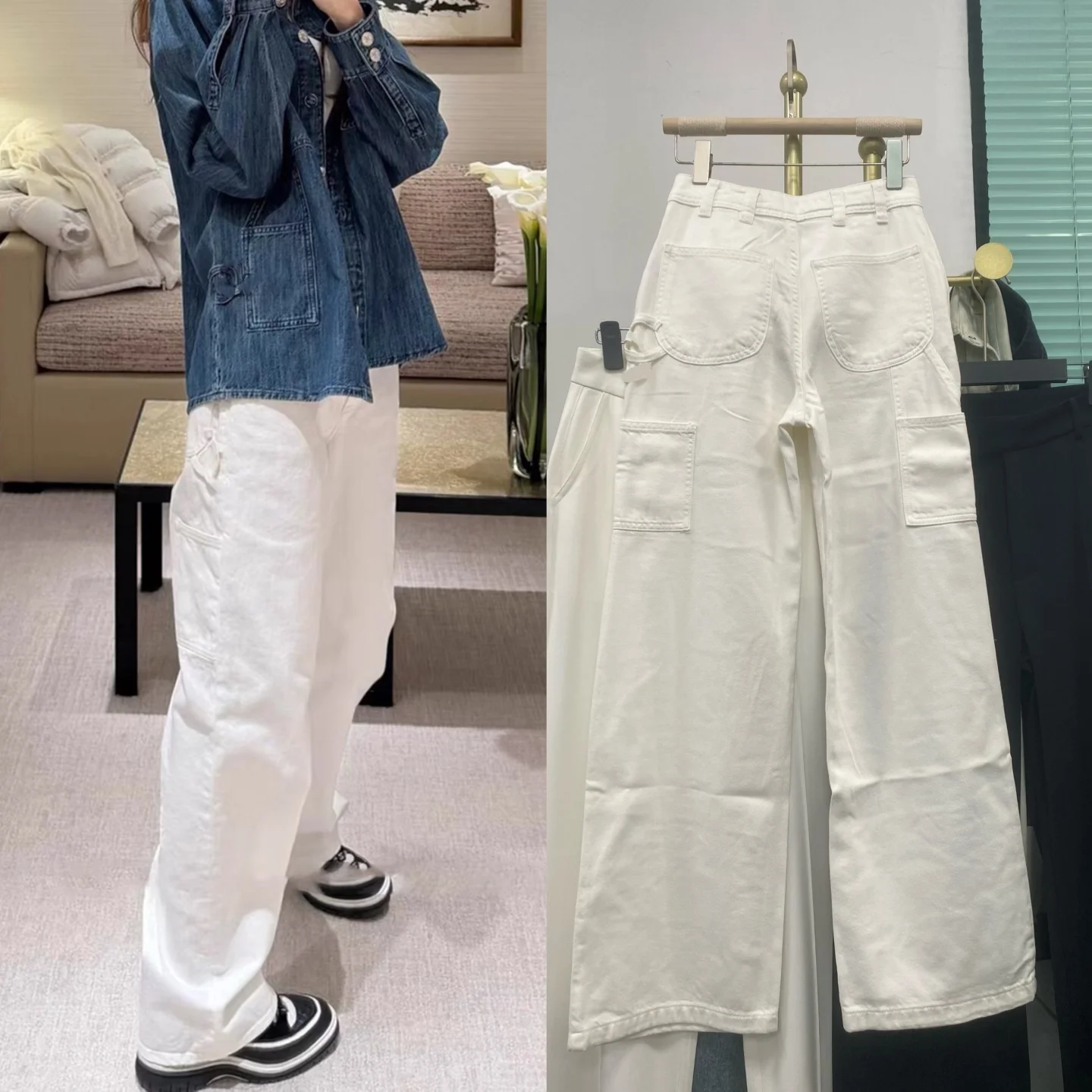 High Waist Straight Leg Jean Pants Women's Summer Workwear Cotton Blend Comfortable Breathable Pure Color Zipper Closure
High Waist Straight Leg Jean Pants Women's Summer Workwear Cotton Blend Comfortable Breathable Pure Color Zipper Closure