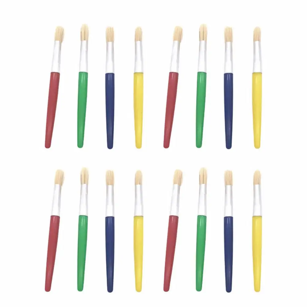 16 Pcs Kids Painting Tool Children Craft Brushes Durable Plastic H le Aluminum Tube Swine Hair Round Head Design Graffiti
16 Pcs Kids Painting Tool Children Craft Brushes Durable Plastic H le Aluminum Tube Swine Hair Round Head Design Graffiti