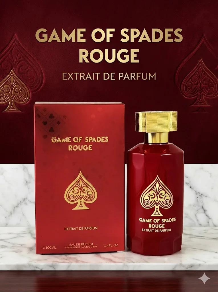 Game of Spades Rouge Extrait De Parfum 100ml 3.4oz Luxury Red Gold Unisex Fragrance Long Lasting Spray Anniversary Birthday Graduation Gift Idea Year-Round Essential Perfume High Concentration Woody Floral Musk Aroma Sophisticated Mist Event Wedding 2026
Game of Spades Rouge Extrait De Parfum 100ml 3.4oz Luxury Red Gold Unisex Fragrance Long Lasting Spray Anniversary Birthday Graduation Gift Idea Year-Round Essential Perfume High Concentration Woody Floral Musk Aroma Sophisticated Mist Event Wedding 2026