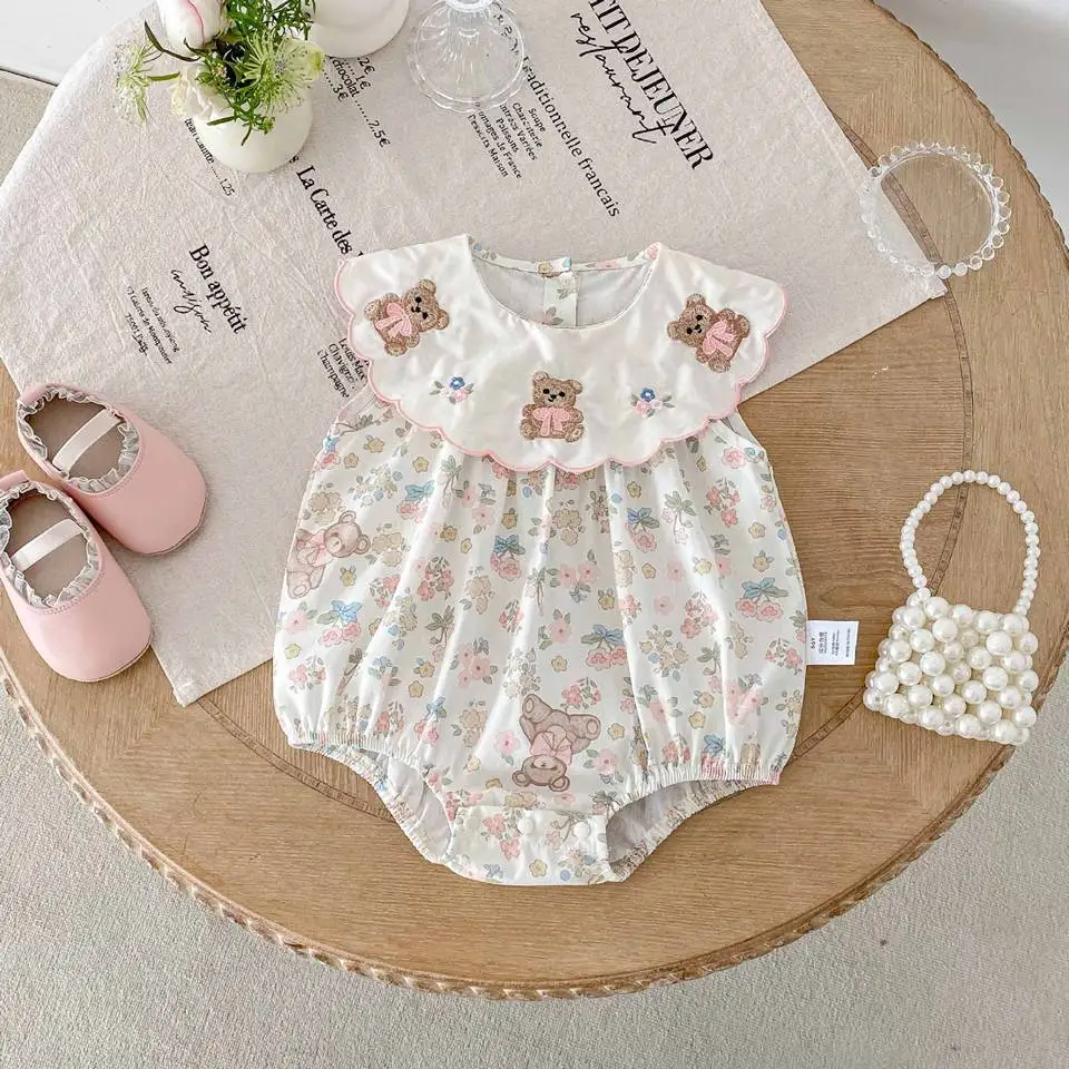 Летние комбинезоны на Рождество, детский комбинезон для девочек, без рукавов с рисунком медведя, одежда для первого крещения, дня рождения, От 3 до 24 месяцев, одежда для малышей
Летние комбинезоны на Рождество, детский комбинезон для девочек, без рукавов с рисунком медведя, одежда для первого крещения, дня рождения, От 3 до 24 месяцев, одежда для малышей