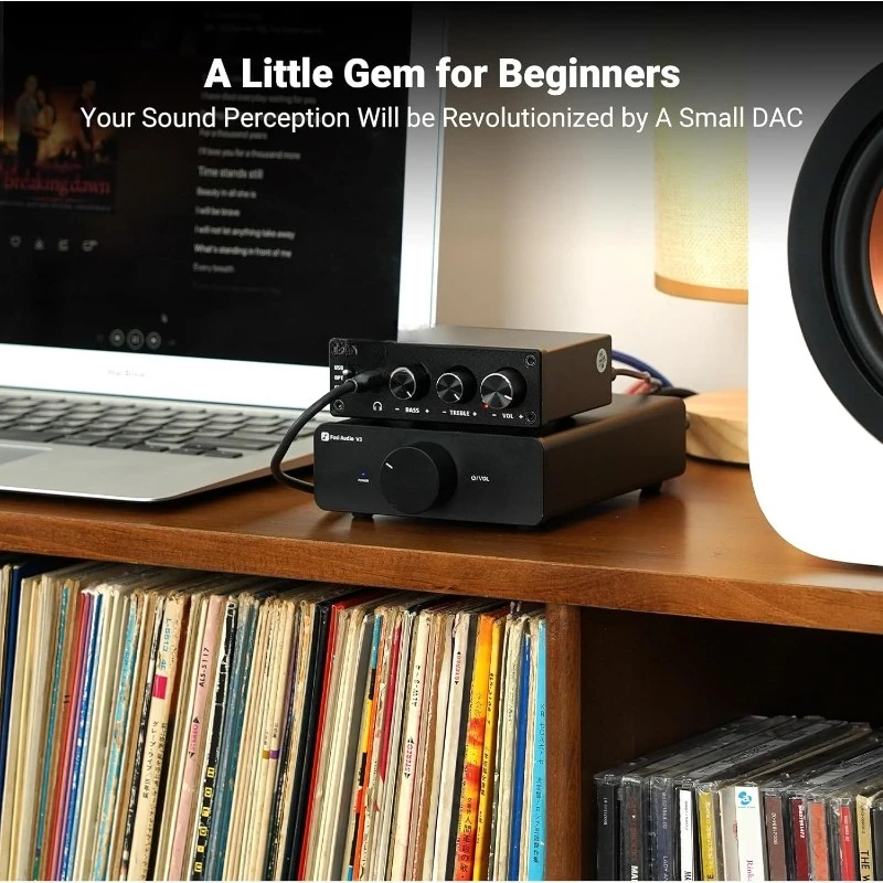 Q4 Desktop DAC Headphone Amp for PC Mini Stereo Headphone Amplifier Combo USB Optical Coaxial
Q4 Desktop DAC Headphone Amp for PC Mini Stereo Headphone Amplifier Combo USB Optical Coaxial