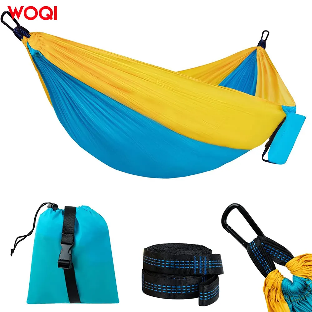 WOQI Single Double Lightweight Portable Camping Hammock Suitable for Hiking Travel
WOQI Single Double Lightweight Portable Camping Hammock Suitable for Hiking Travel