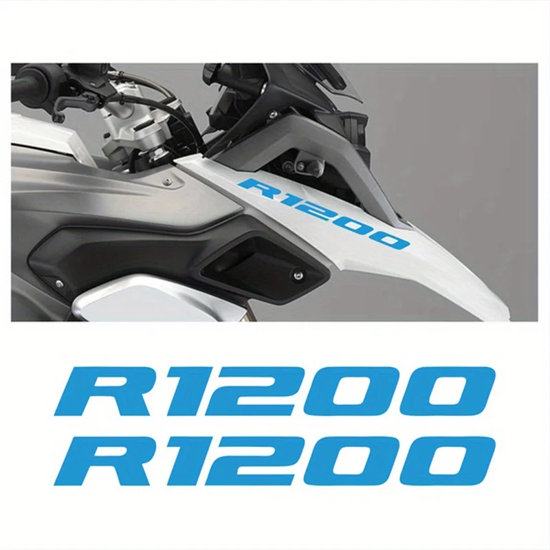 2Pcs 2D Flat PVC Stickers, Front Beak Decal Compatible with BMW R1200 GS GSA Series Motorcycle Decor
2Pcs 2D Flat PVC Stickers, Front Beak Decal Compatible with BMW R1200 GS GSA Series Motorcycle Decor