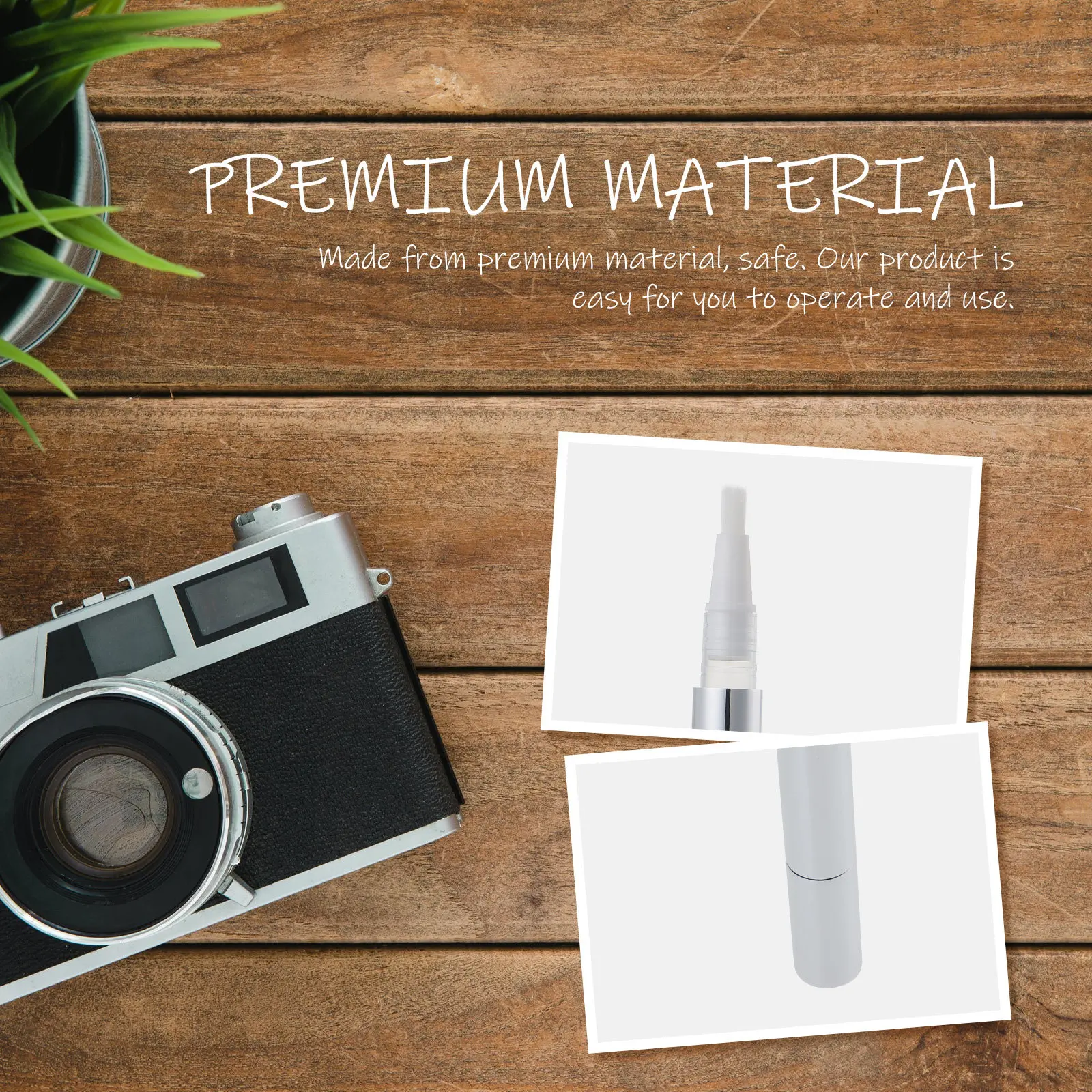 3Pcs Safe Easy Use Empty Brush Pen Applicator Portable for Lip Gloss Nail Oil Essential Perfume Paint Eyelash Serum Manicure
3Pcs Safe Easy Use Empty Brush Pen Applicator Portable for Lip Gloss Nail Oil Essential Perfume Paint Eyelash Serum Manicure