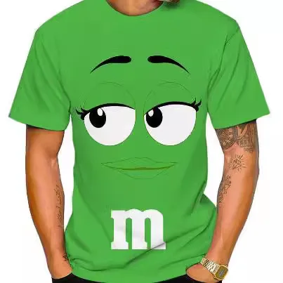M Bean 3D Print Sport Quick-dry Breathable T-shirt Cute Cartoon Adult Y2K Boy Girl Short-sleeve Parent-child Outfit Cosplay TOP
M Bean 3D Print Sport Quick-dry Breathable T-shirt Cute Cartoon Adult Y2K Boy Girl Short-sleeve Parent-child Outfit Cosplay TOP