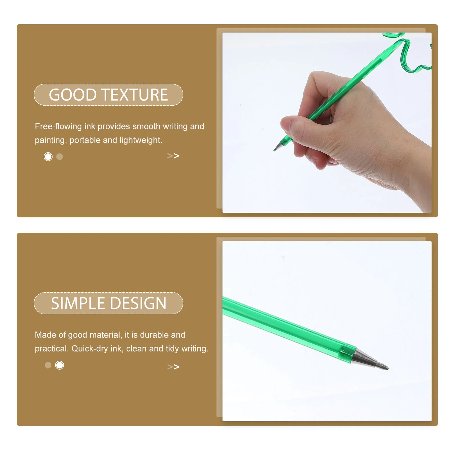 20Pcs Realistic Clover Pens Flower Ballpoint Smooth Writing Student Office Decorative Signing Pens Creative Gift
20Pcs Realistic Clover Pens Flower Ballpoint Smooth Writing Student Office Decorative Signing Pens Creative Gift