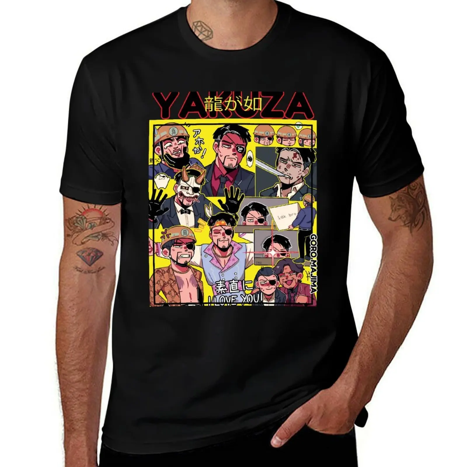 Goro Majima T-Shirt man t shirt cotton t shirts for man slim fit t shirts for man cotton T-shirt
Goro Majima T-Shirt man t shirt cotton t shirts for man slim fit t shirts for man cotton T-shirt