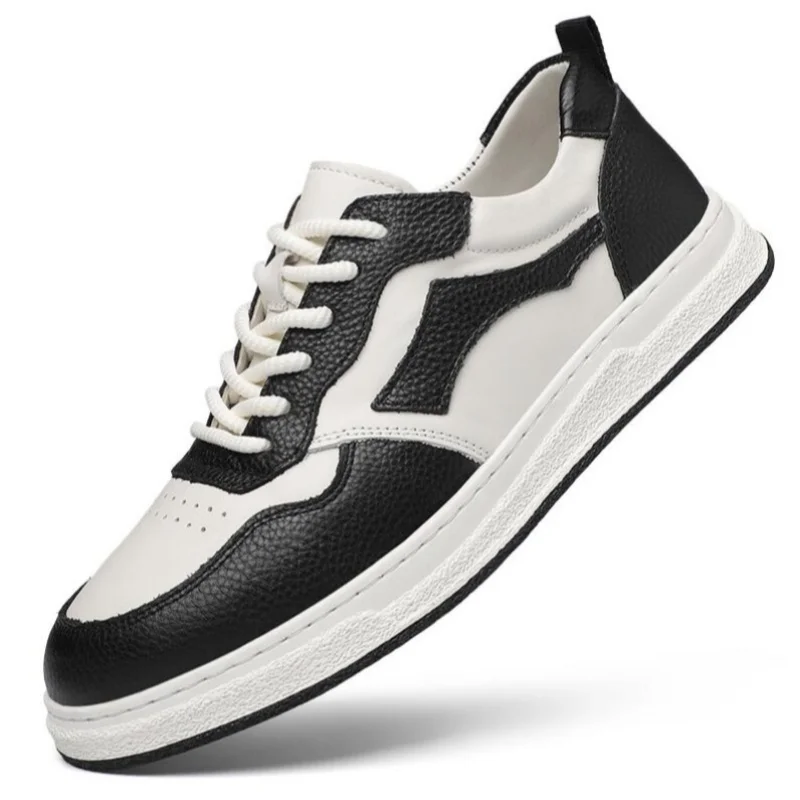 Мужская обувь из натуральной кожи. Дизайнерские черно-белые туфли. Удобные прогулочные кроссовки на шнуровке. Деловые уличные туфли Zapatos Para Hombre.
Мужская обувь из натуральной кожи. Дизайнерские черно-белые туфли. Удобные прогулочные кроссовки на шнуровке. Деловые уличные туфли Zapatos Para Hombre.