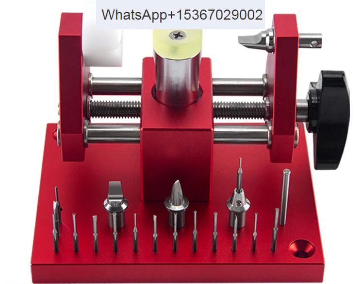 Repair tool with no marks, prying machine, opening the back cover of the watch,shortening the watch , professional maintenance
Repair tool with no marks, prying machine, opening the back cover of the watch,shortening the watch , professional maintenance