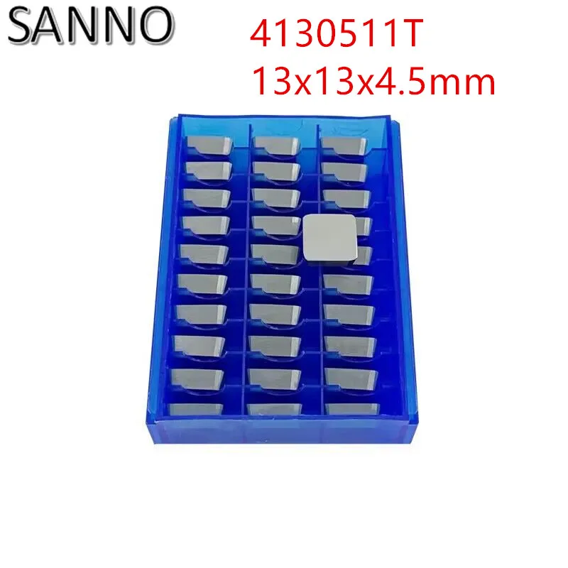10PCS 4130511T Indexable Milling Inserts YG6 YG8 YW1 YW2 YT5 YT15 YT14 Carbide Clamping CNC Turning Inserts Lathe Blade
10PCS 4130511T Indexable Milling Inserts YG6 YG8 YW1 YW2 YT5 YT15 YT14 Carbide Clamping CNC Turning Inserts Lathe Blade