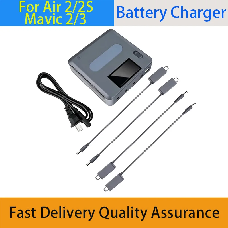 DJI Mavic Air 2/Air 2S/Mavic 3/Mavic 2 Four In One Intelligent Battery Charger With LCD Screen, Repair And Replacement Parts
DJI Mavic Air 2/Air 2S/Mavic 3/Mavic 2 Four In One Intelligent Battery Charger With LCD Screen, Repair And Replacement Parts