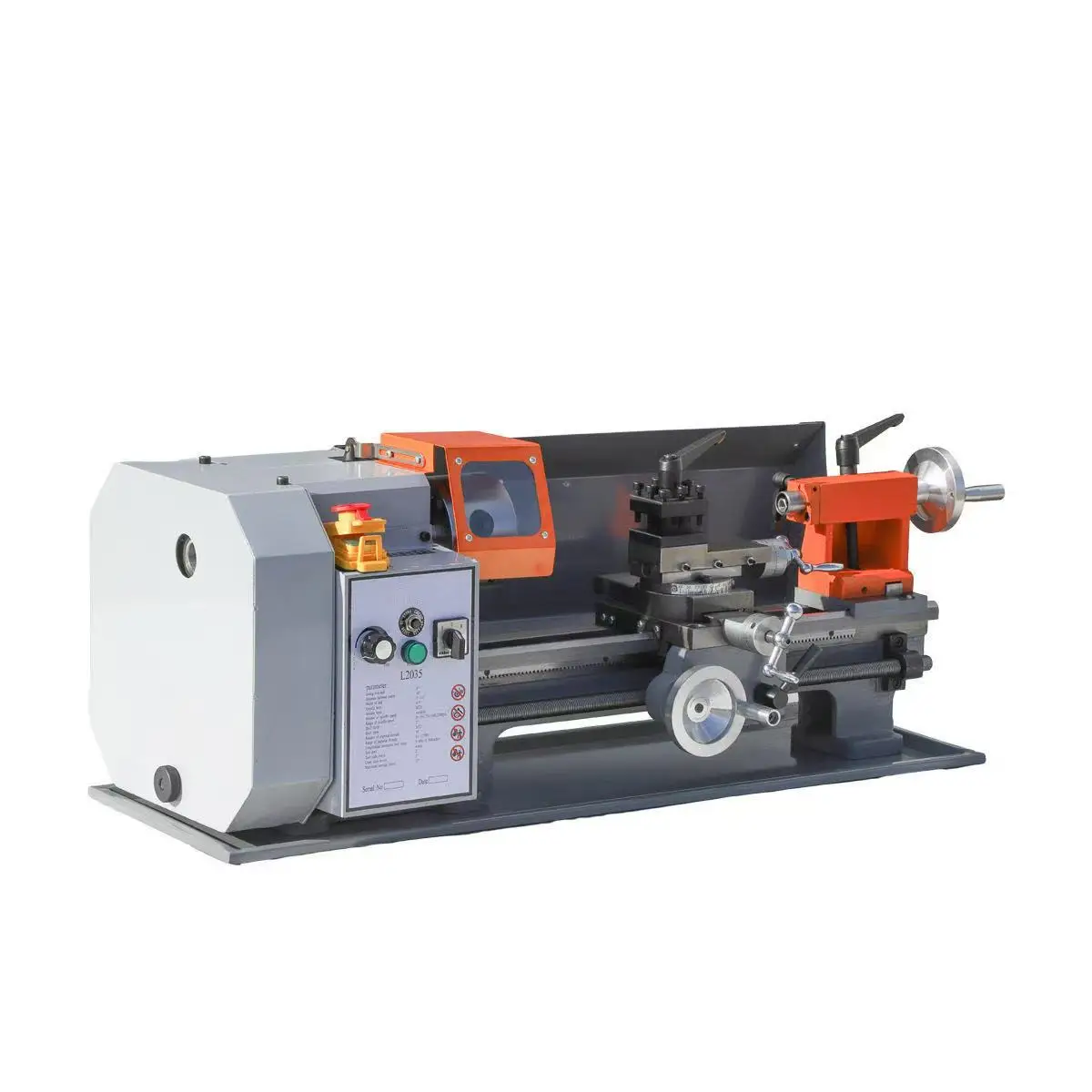 500W Durable Desktop CNC Lathe Mini Variable Speed Metal Machine
500W Durable Desktop CNC Lathe Mini Variable Speed Metal Machine