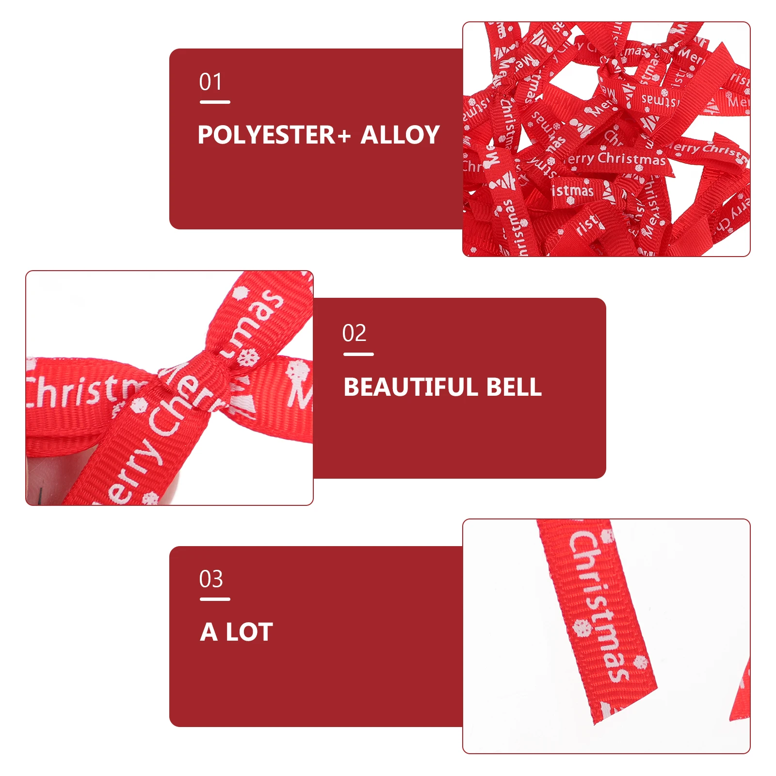 60pcs Red Ribbon Bows for Christmas Gift Wrapping Decorations Polyster Material Durable Safe DIY Present Accessories
60pcs Red Ribbon Bows for Christmas Gift Wrapping Decorations Polyster Material Durable Safe DIY Present Accessories