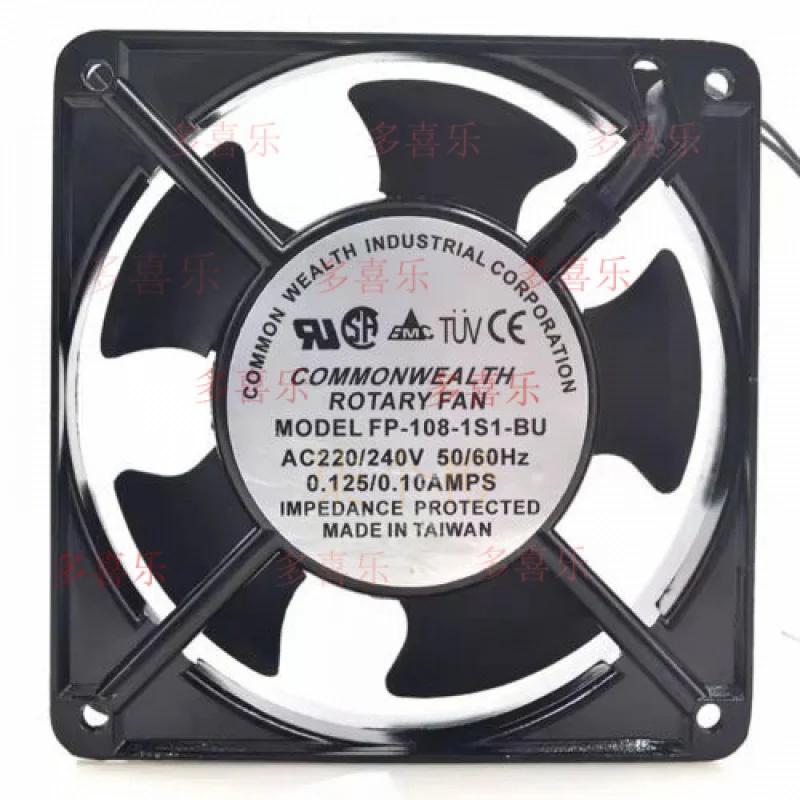 ZMZM ДЛЯ 1 шт. FP-108-1S1-BU 12038 AC220V/240V 0,125A/0,10A 12 см охлаждающий вентилятор переменного тока
ZMZM ДЛЯ 1 шт. FP-108-1S1-BU 12038 AC220V/240V 0,125A/0,10A 12 см охлаждающий вентилятор переменного тока