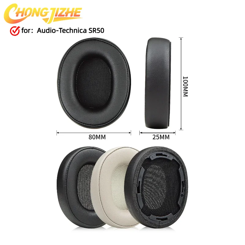 CHONGJIZHE Replacement Ear Pads for Audio-Technica SR50 Headphones Ear Cushions, Headset Earpads, Ear Cups Earmuffs
CHONGJIZHE Replacement Ear Pads for Audio-Technica SR50 Headphones Ear Cushions, Headset Earpads, Ear Cups Earmuffs