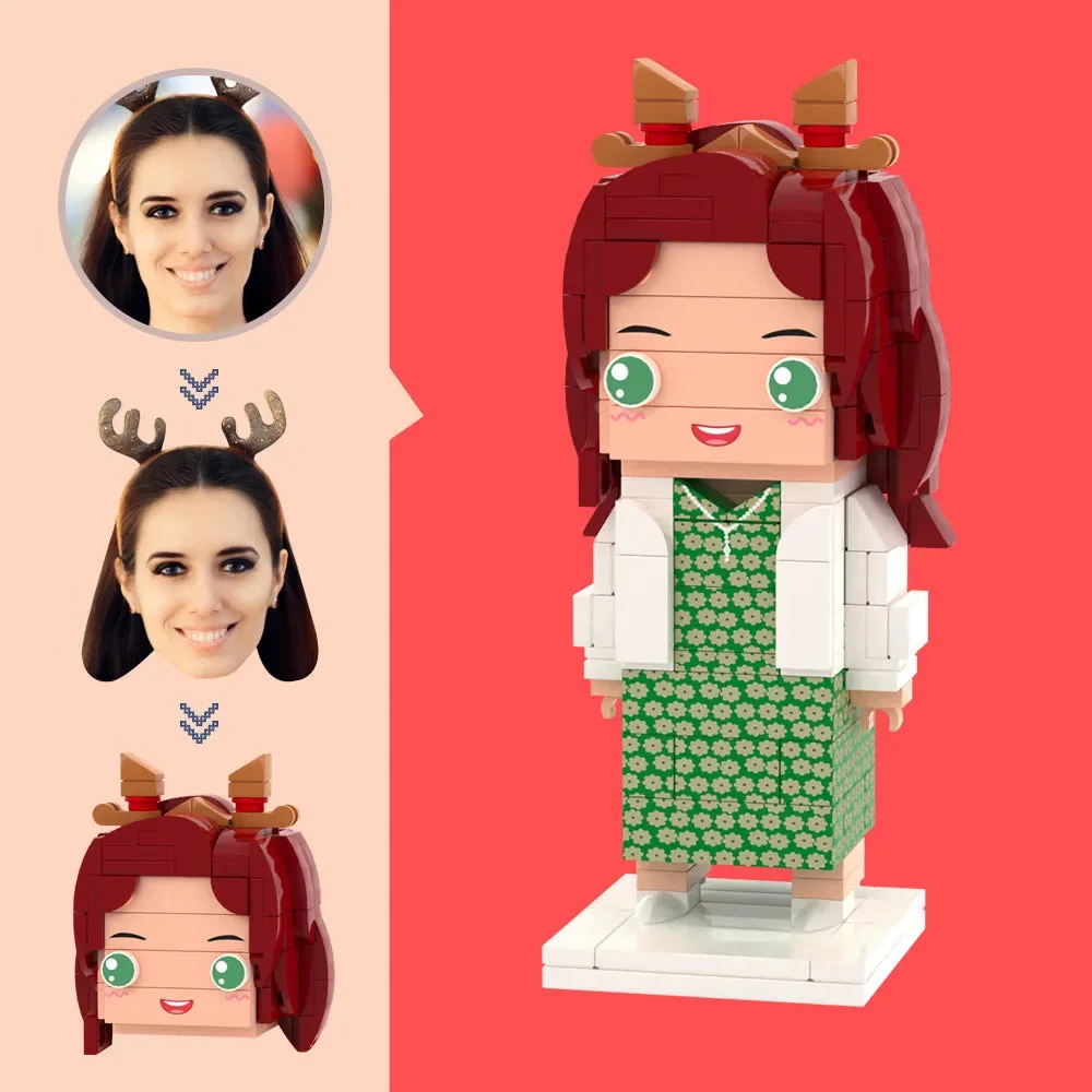 Custom People Character Brickfigures Model With Photo, Small Particle Artwork Gift For Friends, Perfect Decor For Christmas
Custom People Character Brickfigures Model With Photo, Small Particle Artwork Gift For Friends, Perfect Decor For Christmas