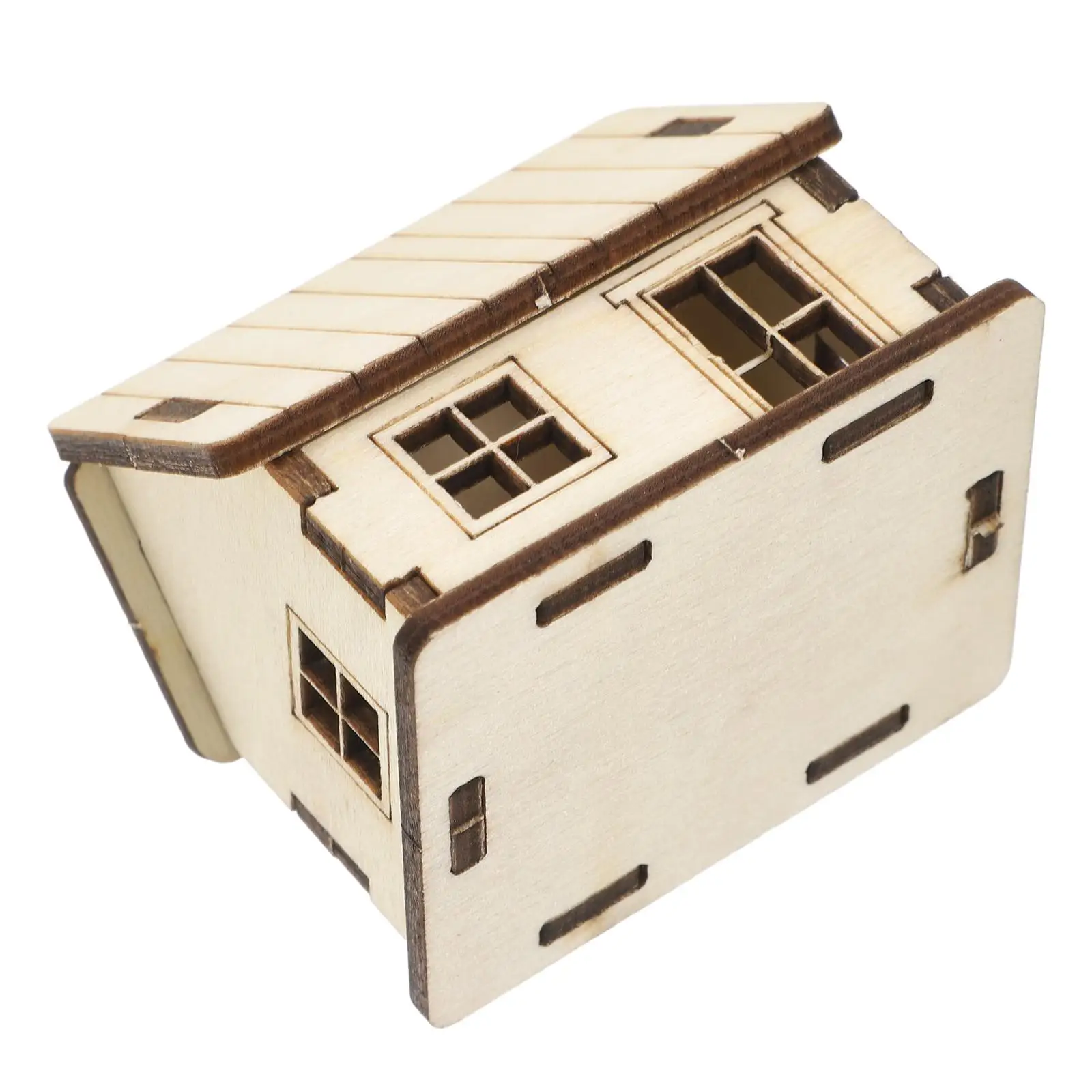 Tiny Homes Miniature House Garden Buildings Model Kit Wooden DIY Dollhouse Sand Table Materials Minature Khaki Child
Tiny Homes Miniature House Garden Buildings Model Kit Wooden DIY Dollhouse Sand Table Materials Minature Khaki Child