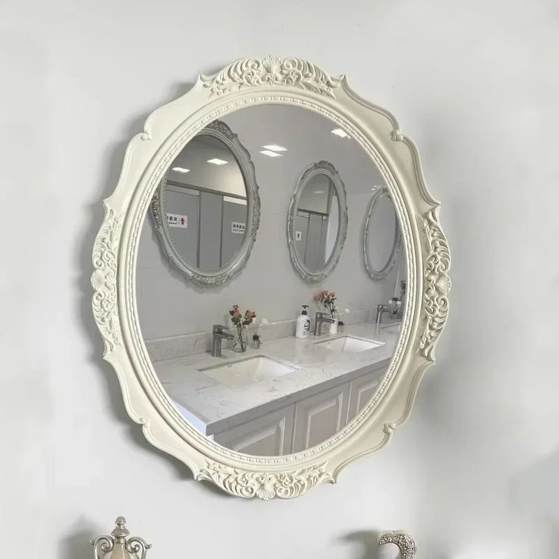 Salon Hanging Mirror Bathroom Self Adhesive Art Wall Vanity Aesthetic Mirror Nordic Luxury Funky Spiegel Wand Decoracao Quarto
Salon Hanging Mirror Bathroom Self Adhesive Art Wall Vanity Aesthetic Mirror Nordic Luxury Funky Spiegel Wand Decoracao Quarto
