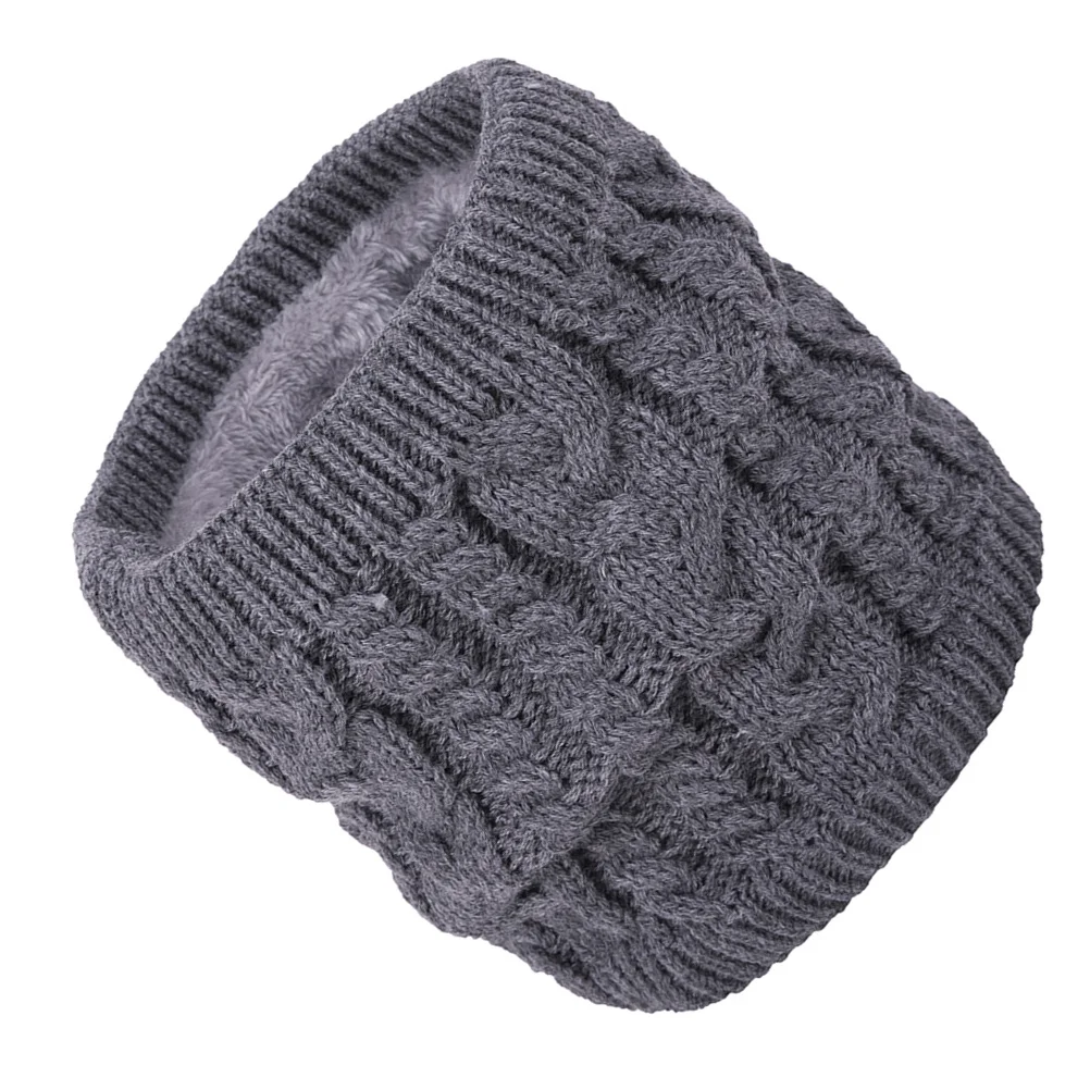 Шарф-воротник для женщин, теплый воротник-накидка из толстой шерсти, мягкий, теплый, темно-серый, на флисовой подкладке
Шарф-воротник для женщин, теплый воротник-накидка из толстой шерсти, мягкий, теплый, темно-серый, на флисовой подкладке