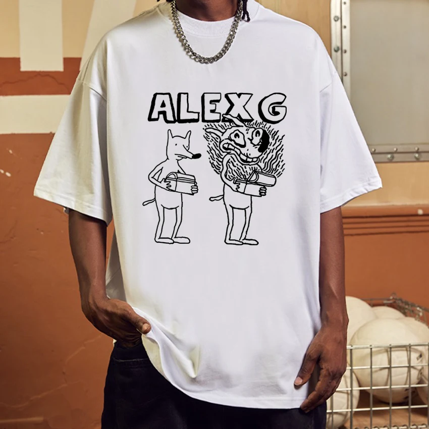 Hot Singer Alex G Print harajuku T shirts 2025 Men Women vintage Oversized short sleeve T-shirt Summer Unisex 100% Cotton Tops
Hot Singer Alex G Print harajuku T shirts 2025 Men Women vintage Oversized short sleeve T-shirt Summer Unisex 100% Cotton Tops