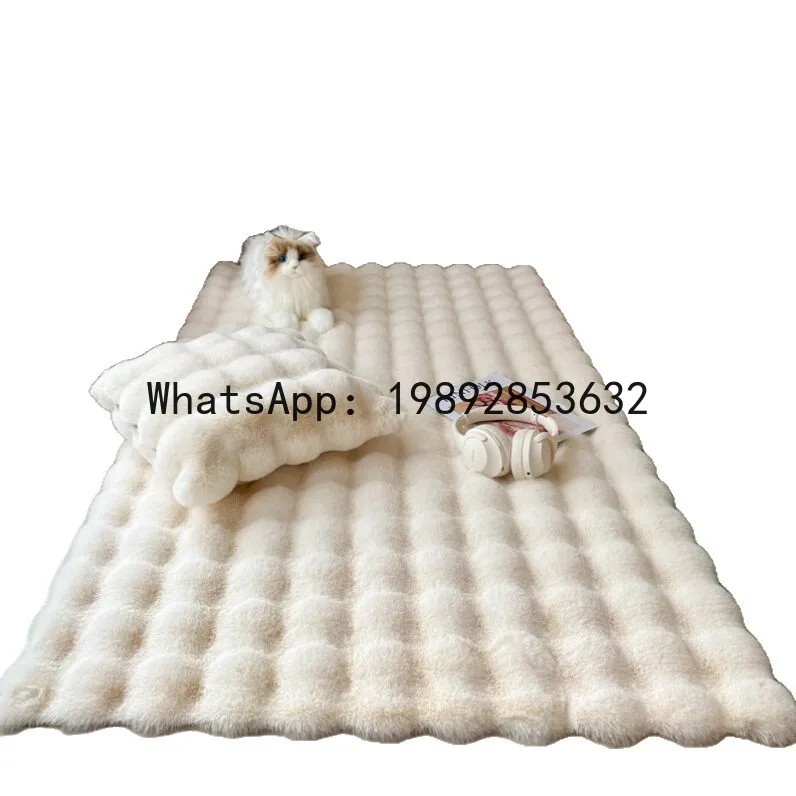 PYJ Cream Wind Bubble Plush Bedroom Bedside Blanket Living Room Sofa Bay Window Cloakroom Rabbit Fat Cushion
PYJ Cream Wind Bubble Plush Bedroom Bedside Blanket Living Room Sofa Bay Window Cloakroom Rabbit Fat Cushion