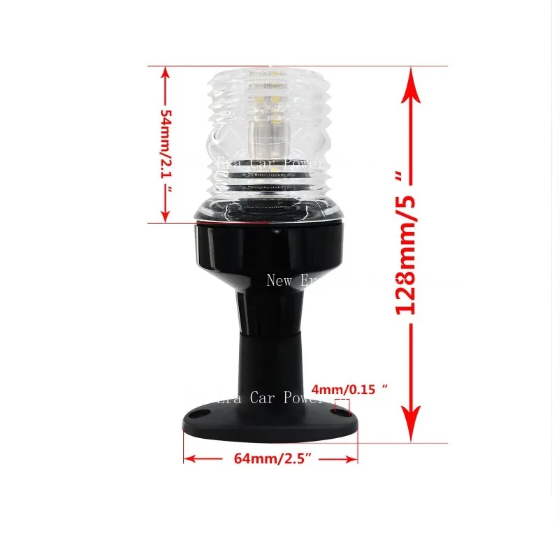 Suitable for 360 Degree Ambient Lighting LED Lights Ship Masts Taillights and White Light Ships
Suitable for 360 Degree Ambient Lighting LED Lights Ship Masts Taillights and White Light Ships