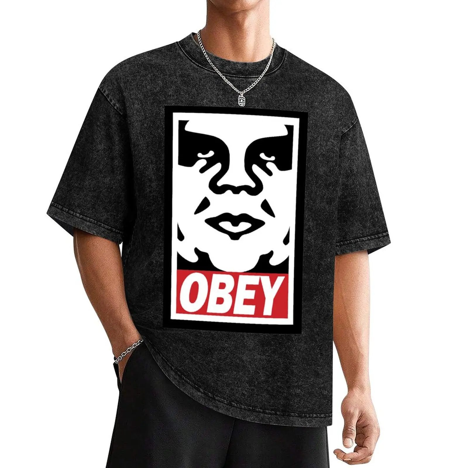 Poster Obey Retro Vintage T-Shirt customs Personalized t-shirt luxury designer vintage clothes men graphic t shirts
Poster Obey Retro Vintage T-Shirt customs Personalized t-shirt luxury designer vintage clothes men graphic t shirts