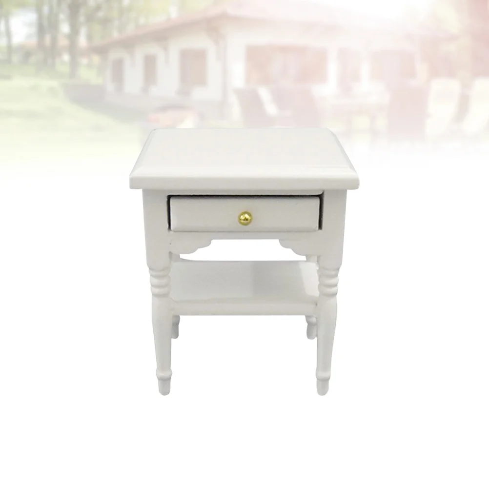 Kids Bedside Table Toy Wooden Bedroom Scene Play House Toy Decoration Mini Model Decorative Furniture Model for Boys and Girls (
Kids Bedside Table Toy Wooden Bedroom Scene Play House Toy Decoration Mini Model Decorative Furniture Model for Boys and Girls (