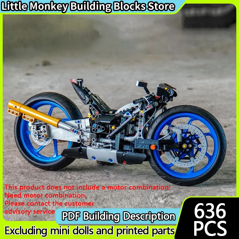 City Car Model MOC Building Bricks Blue And Black Concept Motorcycle Modular Technology Gifts Holiday Assemble Children Toy Suit
City Car Model MOC Building Bricks Blue And Black Concept Motorcycle Modular Technology Gifts Holiday Assemble Children Toy Suit